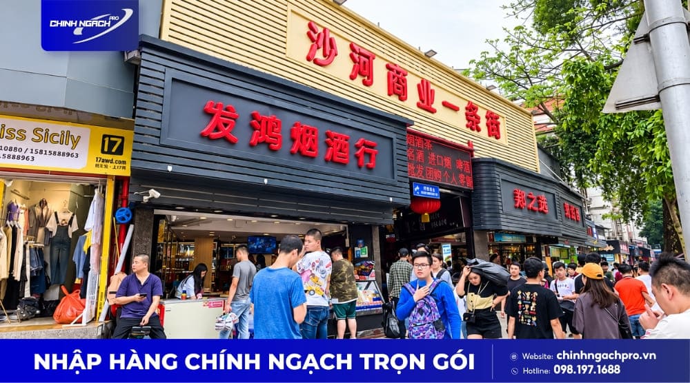 Hàng hóa chợ Shahe Quảng Châu giá rẻ