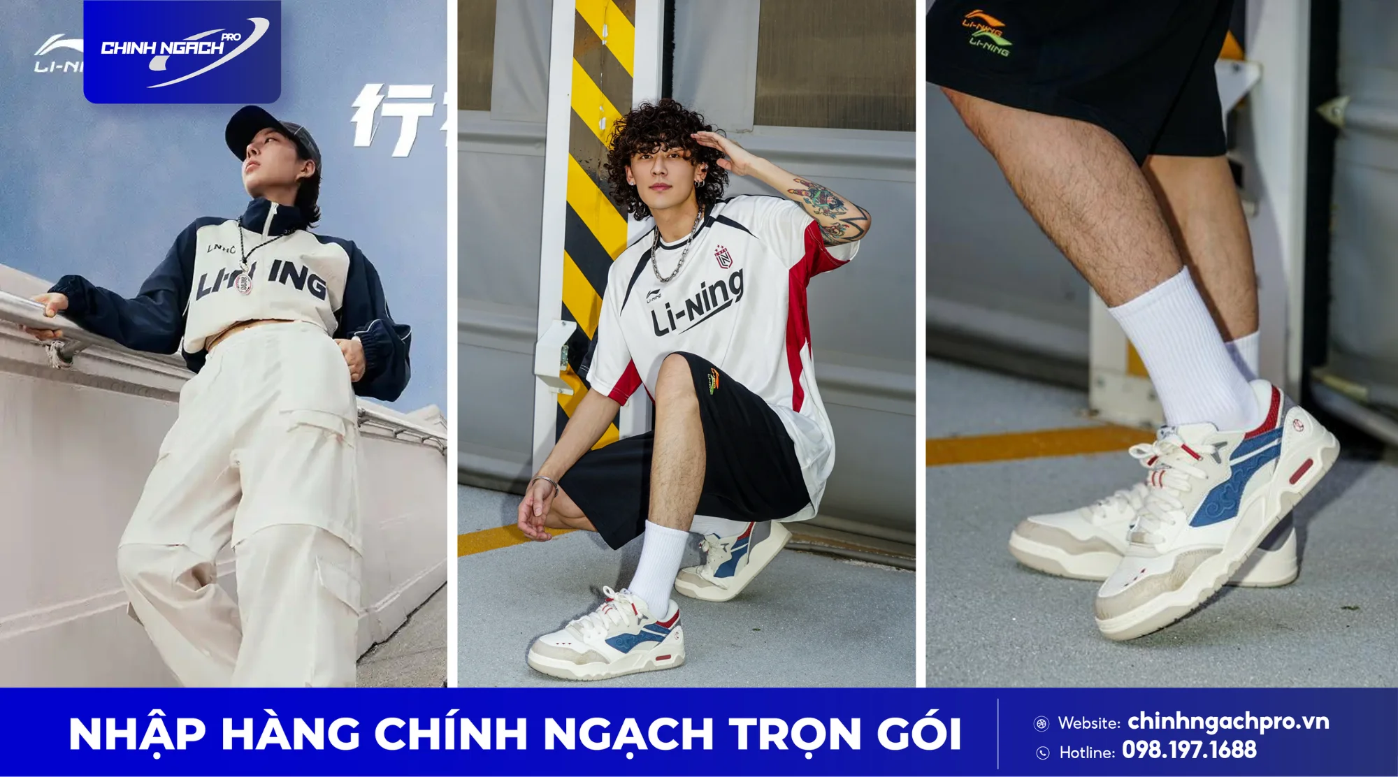 Hãng thời trang Li Ning gắn liền với tên tuổi của VĐV Trung Quốc cùng tên Hãng thời trang Li Ning gắn liền với tên tuổi của VĐV Trung Quốc cùng tên