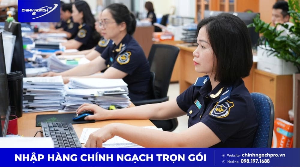 Nộp thuế và thông quan lô hàng tai nghe