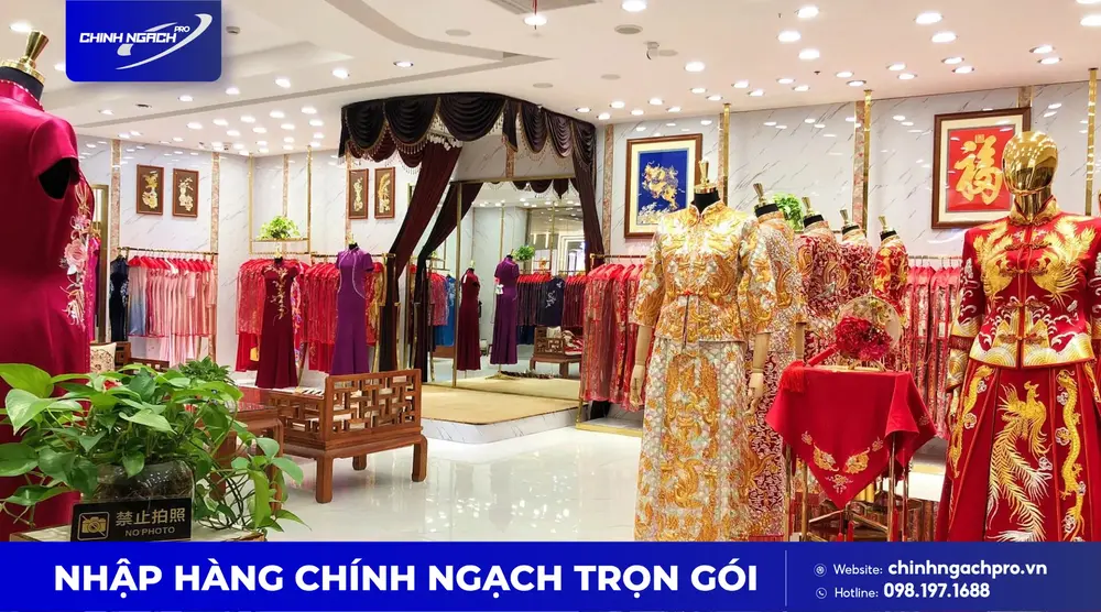 Nguồn nhập váy cưới Trung Quốc ở Tô Châu