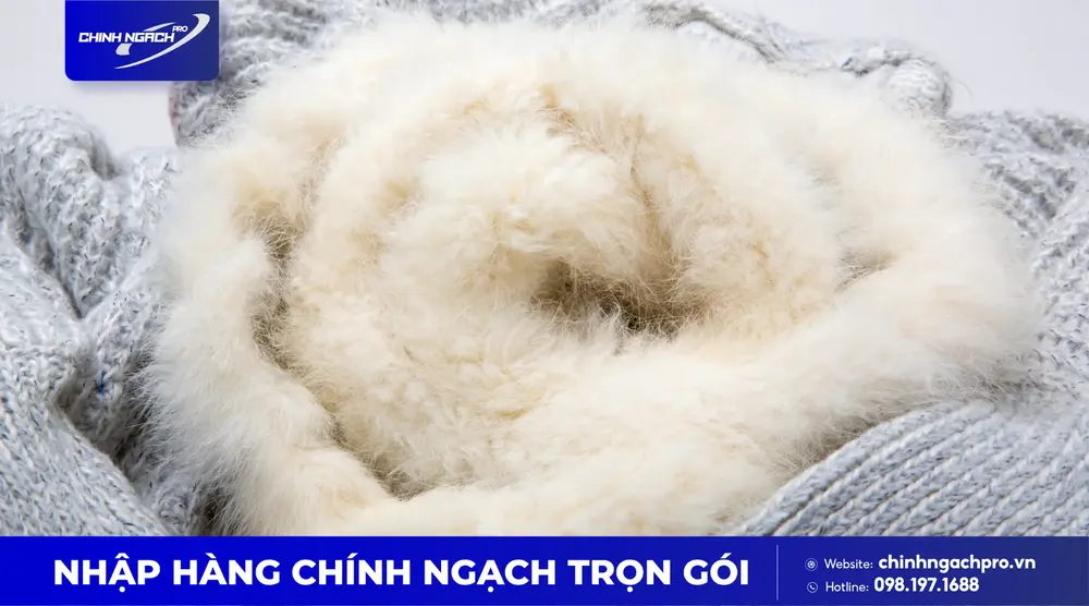 Nhập nguồn sỉ len sợi Trung Quốc kiểm tra hàng kỹ