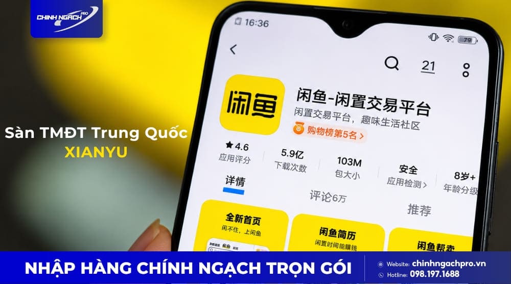 Sàn thương mại điện tử Trung Quốc Xianyu