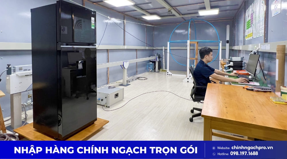 Làm thí nghiệm tương thích điện từ cho máy sấy tóc nhập khẩu