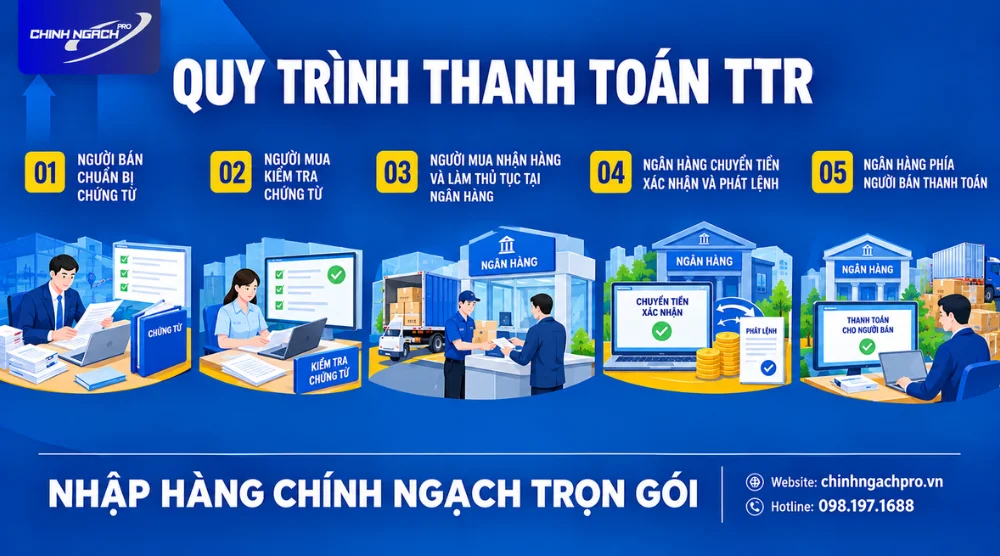 Quy trình thanh toán TTR