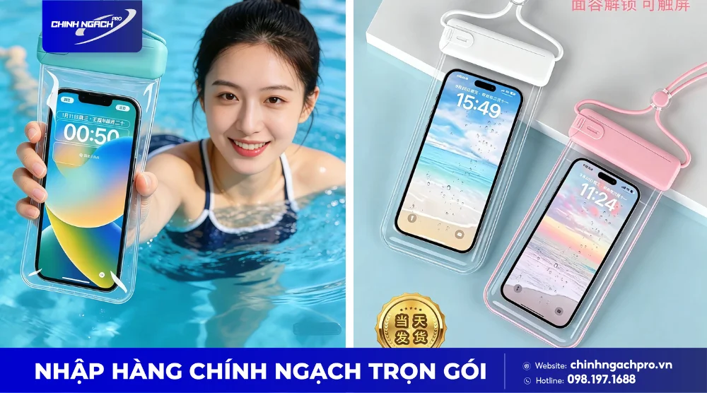 Túi chống nước điện thoại Hoco